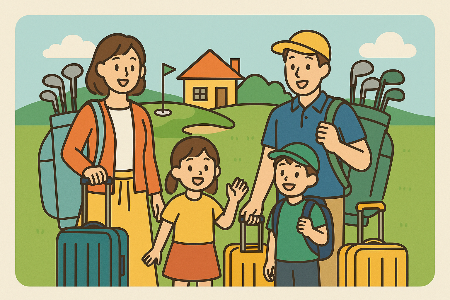 家族で楽しむゴルフ旅行｜子連れ需要に応える６つのサービス戦略