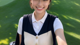 ゴルフウェアのコーデ紹介＃ゴルフ女子＃ゴルフコーデ